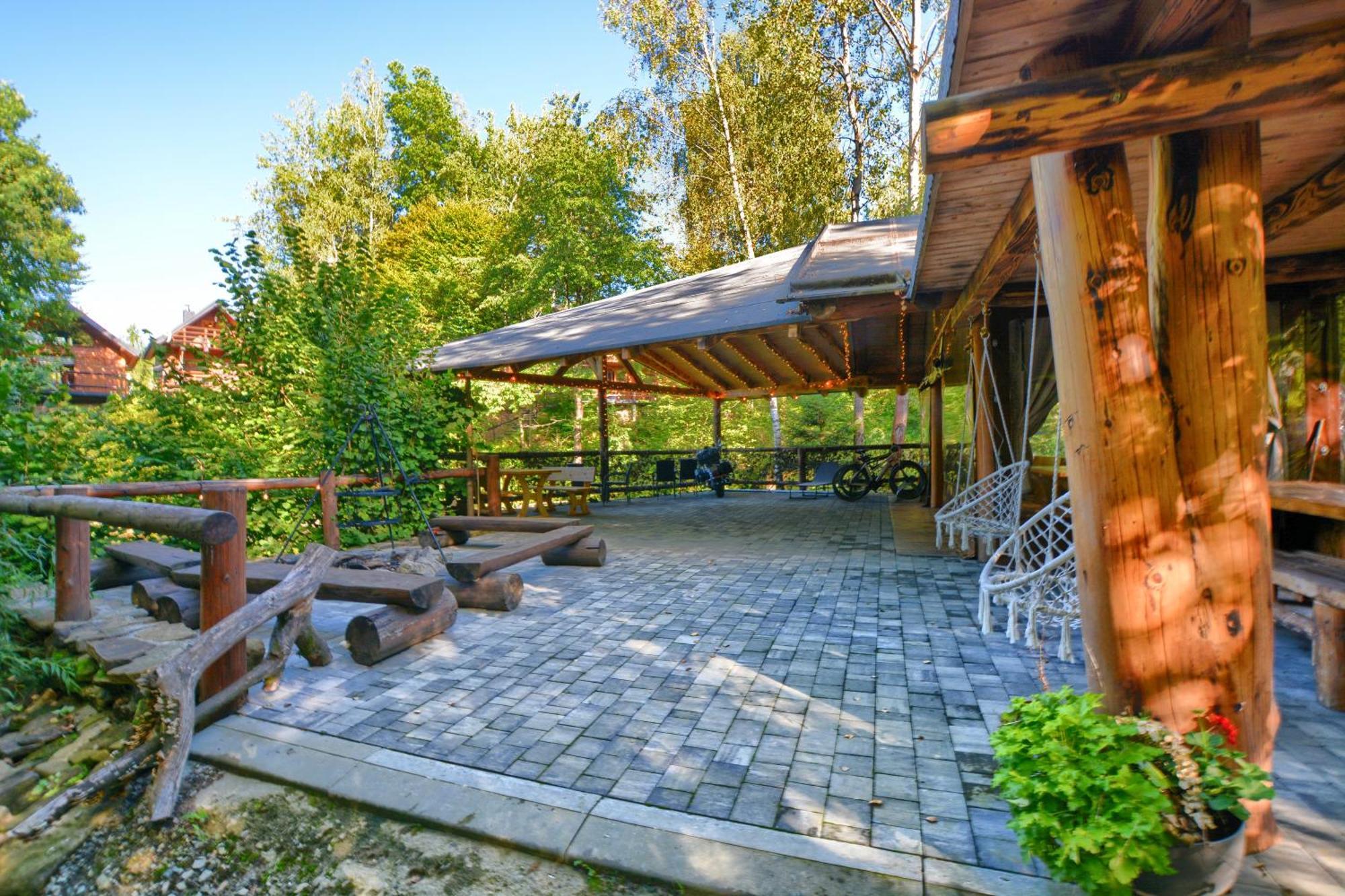 Osada Sroczy Jar Villa Rozpucie Exteriör bild